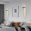 Wall Lamp Biewalk Nordic Modern Environment Warm Light Simple Strip LED Suitable For Staircase Living Room Bedroom Corridor