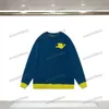 xinxinbuy Men women designer Sweatshirt Hoodie Paris Floral pattern Letter print sweater blue black green XS-L