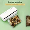 1pc, Automatic Food Sealer For Food Storage, Built-in Cutter, Press Sealer Bag For Food , Portable Sealer, Snack Sealing Clip Hand Sealer Clip Hanging Ear Coffee Sealer Bag