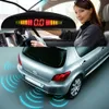 2024 1 Set auto LED Parkeersensor 6 kleuren Parktronic Display 4 Sensoren Reverse Assistance Radar Monitor Parking System