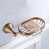 Bath Accessory Set Antique BrassBathroom Accessories With Towel Rack Shelf Toilet Brush Holder Ring Paper