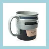 Mugs Robocup Mug Robocop Style Coffee Tea Cup Gifts Gadgets T200506 Drop Delivery Home Garden Kitchen Dining Bar Drinkware DHY0G218U