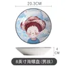 Bowls Dishes Household Rice Noodles Soup Cute And Creative Cartoon Ceramic Pots Single Ones