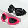 Sunglasses 2023 Fashion European And American Cycling Sports Large Frame Glasses