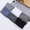 Men's Socks 10/20/30pairs Men Summer Thin Stripe Breathable Ice Silk Bamboo Fiber Antibacterial Solid Business Long