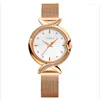 Montres-bracelets Relogio Feminino or montre femmes Olika montres dames Design créatif acier femmes Bracelet femme étanche horloge