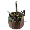 Aufbewahrungstaschen, tragbar, mit Kordelzug, Leinen, Trommel-Set, Garten-Hardware, Werkzeugtasche, Heim-Organizer