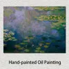 Claude Monet toile Art nénuphars Ii 1906-1907 peinture à l'huile à la main oeuvre impressionniste décor à la maison moderne