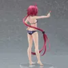 Anime manga qwiooe 100% original äkta att älska ru mörker 17 cm kuroaki meia pvc modell figur leksak för flicka födelsedagspresent l230717