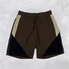 Men's Shorts Multicolor Color Block Woven For Men Unisex Lightweight Streetwear Three-Pocket Styling