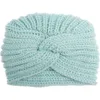 Stickad baby beanie spädbarn turban hattar för flickor pojkar höst vinter småbarn mössa barn headwrap nyfödda tillbehör 0-18m