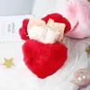 Party Favor 1set Cadeaux Pour Demoiselles D'honneur De Mariage À La Mariée Équipe En Peluche Sac À Main Visage Tour Masque Pour Les Yeux Jaune Rose Fleur De Cerisier Mouchoir