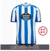 23 24 Camisetas Deportivo La Coruna Soccer Jerseys Men Chids Kit Futbol 2023 2024フットボールシャツHome Away Lucas Quiles Mario.S Ruben D. D.Villares Chandal Futbol