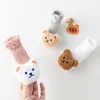 Cartoon Bear Baby Mesh Socks Summer Breathable Thin Mid Tube Sock for Newborn Boys Girls Cute Doll Infant Socks Calcetines