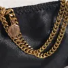 Stella Mccartney Falabella Large Tote Designer Bag Women Black Luxury Shopping Chain Bags Wallet Messenger Leather Handbags Shoulder Quality Purses Crossbody