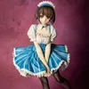 Anime manga anime hur man höjer en tråkig flickvän 24 cm pvc maid megumi kato figur modell prydnad doll sexiga flickor figurer leksaker för pojkar l230717