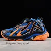 Top Designer Casual Shoes Paris Runner 7.0 Mujeres Hombres Triple 7 Transmit Sense Retro Worn Out High Transpirable Tech Running Shoes Pareja