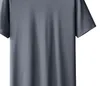 Herren-T-Shirts, doppelseitige Frühlings- und Sommer-Kurzarm-T-Shirts für Herren, reinweiße Jungen mit Unterhemden 230715