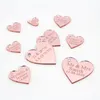 Other Event Party Supplies 50 Pcs Personalized Engraved Name Love Hearts Labels Wedding Party Table Decor Custom Baby Shower Decor Wedding Baptism Supplies 230715