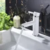 Kitchen Faucets Stainless Steel Faucet Bathroom Basin Sink Single Lever Tap Cold And Mixer Water Black
