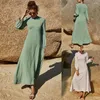 Abbigliamento etnico Ramadan Abaya Dubai Turchia Abito hijab musulmano arabo Islam Abiti estivi Abaya per le donne Robe Femme Vestido De Mujer