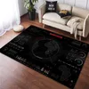 Carpets Racing Dashboard Cool Pattern Decorative Square Rug Modern House Living Room Floor Matte Bedroom Carpet Art Poster Mat Fans Gift R230717