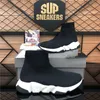 Top Paris Sock Buty Casual Men Men Women-Forme Projektant Designer Treaker Trener Black Air Sole Treakers Outdoor Modne oddychane buty platformowe buty