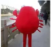 2023 SPRZEDAŻ FABROTY HOT RED CRAB MASCOT MASCOT HALLOWEEN Świąteczne urodziny Rekwizyty