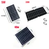 Baterie 40 W Panel Solar 5 V Dual USB Polysilicon Przenośna wodoodporna komórka na zewnątrz statek samochodowy