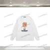 xinxinbuy erkek kadın tasarımcı sweatshirt kapüşonlu makine ekose mektup baskı kazak mavi siyah yeşil xs-l