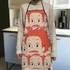 Totoro Tokyo Ghoul Apron Kitchen Frons для женщин Оксфордская очистка