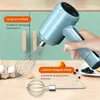 Wireless Electric Egg Beater With 2 Hardware, Manual Blender Electric Mixing And Mixing Biscuits, Brownie, Cake, Dough, Battery, Protein Cream