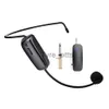 Microphones Vocal Headset Microphone for Voice Amplifier Speaker Mike With Bright Clear Sound 2 In1 Wireless Headset Handheld Loudspeaker x0717