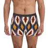 Underbyxor roliga boxare shorts trosor trosor män bohemiska underkläder boho vintage mjuk för homme