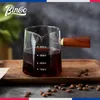 Bincoo ensemble de cafetière à main verre à haute teneur en borosilicate Pot de partage moulin à café filtre papier appareil à café
