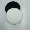 DHL100pcs Matten Sublimatie DIY Wit Enkelzijdig Leeg Vierkant Cirlce Vormige PU Keuken Cup Pads