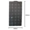 Batterien 12 V flexibles Solarpanel-Set 100 W 200 W 300 W Panels mit Controller für Boot, Auto, Wohnmobil und Batterieladegerät 230715