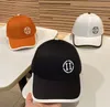 Sommer neue hochwertige bestickte Baseballkappe Trend dünne Hardtop-Buchstabenschirmkappen