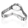 Wristwatches Fashion 2023 High-end Quartz Steel Strip Business Watch Classic Diminutive Women Wrist Saat Erkek Kol Saati