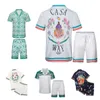 Casablanca Heren Shirt Top Jurk Slim Fit Casablanc Shirts Heren Designer Casual Kleding Topkwaliteit