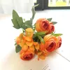 Simulazione bouquet di rose da sposa per matrimoni Oggetti di scena per la fotografia di matrimoni decorazioni per la casa per feste