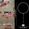 CM Round Circle Balloon Stand Column With Arch Wedding Decoration Backdrop Birthday Party Baby Shower233D