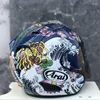 Мотоциклетные шлемы Японский дракон наполовину шлем женщин и мужчины летний сезон шляпа Каска Каско Открытое лицо