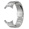 Titta på band Inga Gaps Metal Strap för Google Pixel Watch Bands Gray/Silver/Black Belt Armband för Pixel Titta på smartwatch -ersättning 230715