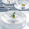 La vaisselle place le bol profond en verre de petits grands bols à salade servant grand pour le divertissement