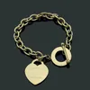 Vrouwen mannen Ronde kaart Armband Ketting designer sieraden sets luxe Tiffansy Ketting Designer ketting Uitstekend Vakmanschap Officieel Logo Sieraden Groothandel