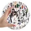 50 stks cartoon anime meisje outfit stickers waterdicht vinyl stickers niet-willekeurig voor auto fiets bagage laptop skateboard plakboek waterfles sticker