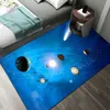 Carpets 3D Solar System Children's Room Carpet Space Planet Carpet Children's Bedroom Anti-slip Mat Home Decoration Play Crawling Mat R230717