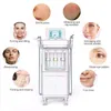 9 in 1 multifunctionele rimpelverwijderaar Beauty Equipment Hydra Oxygen Mousse Bubble Facial Dermabrasion Machines