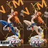 Anime Manga 29 cm Anime One Piece Nami Figure Gk Statue Nami PVC Figurines Collection Modèle Poupée Jouets Cadeaux L230717